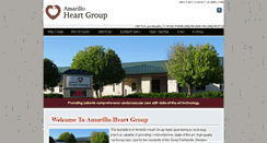 Desktop Screenshot of amarilloheartgroup.com