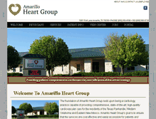 Tablet Screenshot of amarilloheartgroup.com